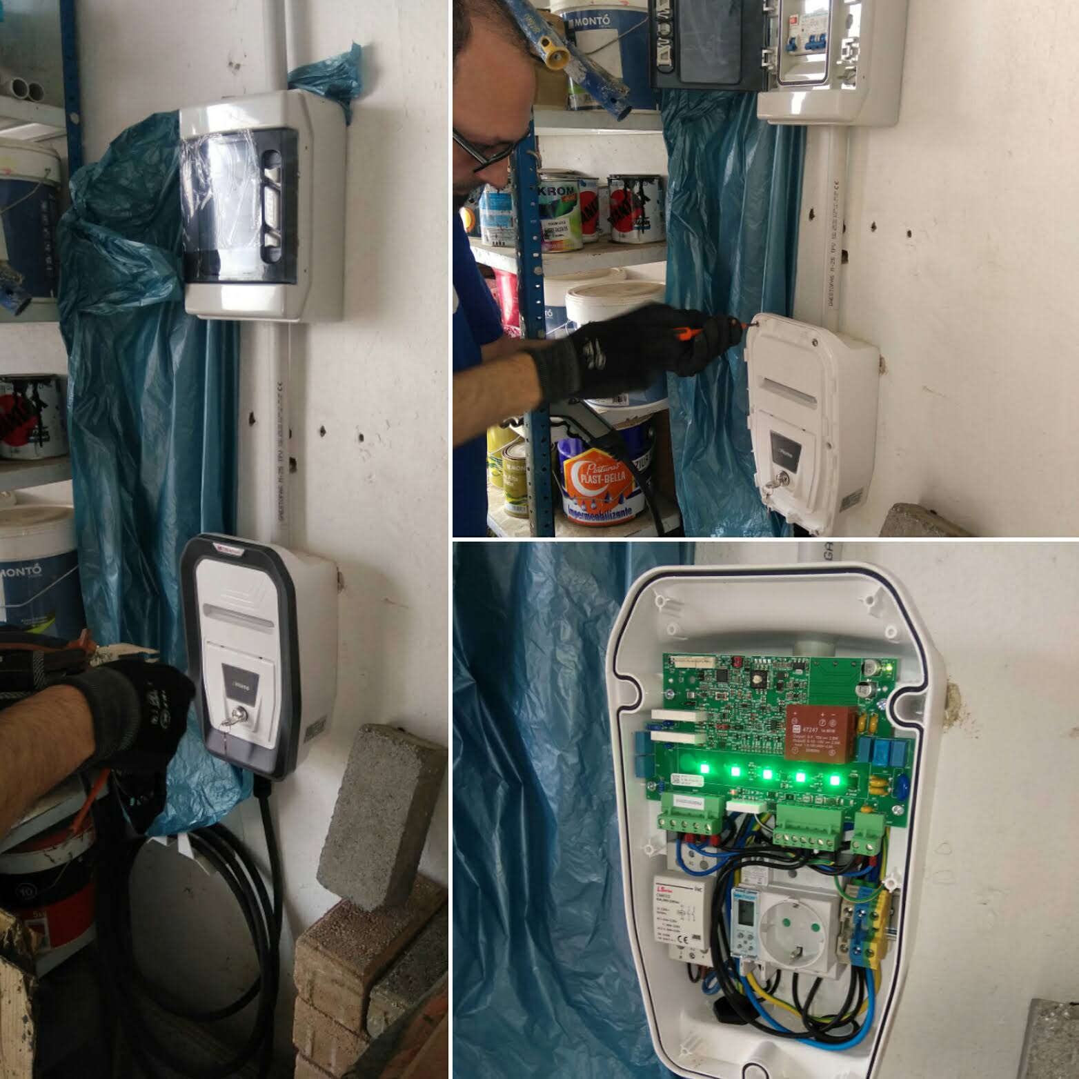 Punto de Recarga Coche eléctrico Badajoz - Instalsa